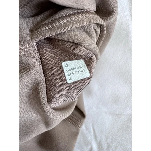 Lululemon Nulu Slim-Fit High-Rise Skirt, TPTC, Size 4, Brown Taupe Stretchy NWT